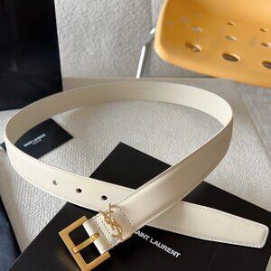 Brown YSL Womens Belt